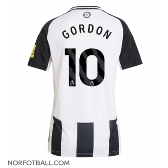 Billige Fotballdrakt Newcastle United Anthony Gordon #10 Replika Hjemmedrakt Dame 2024-25 Kortermet
